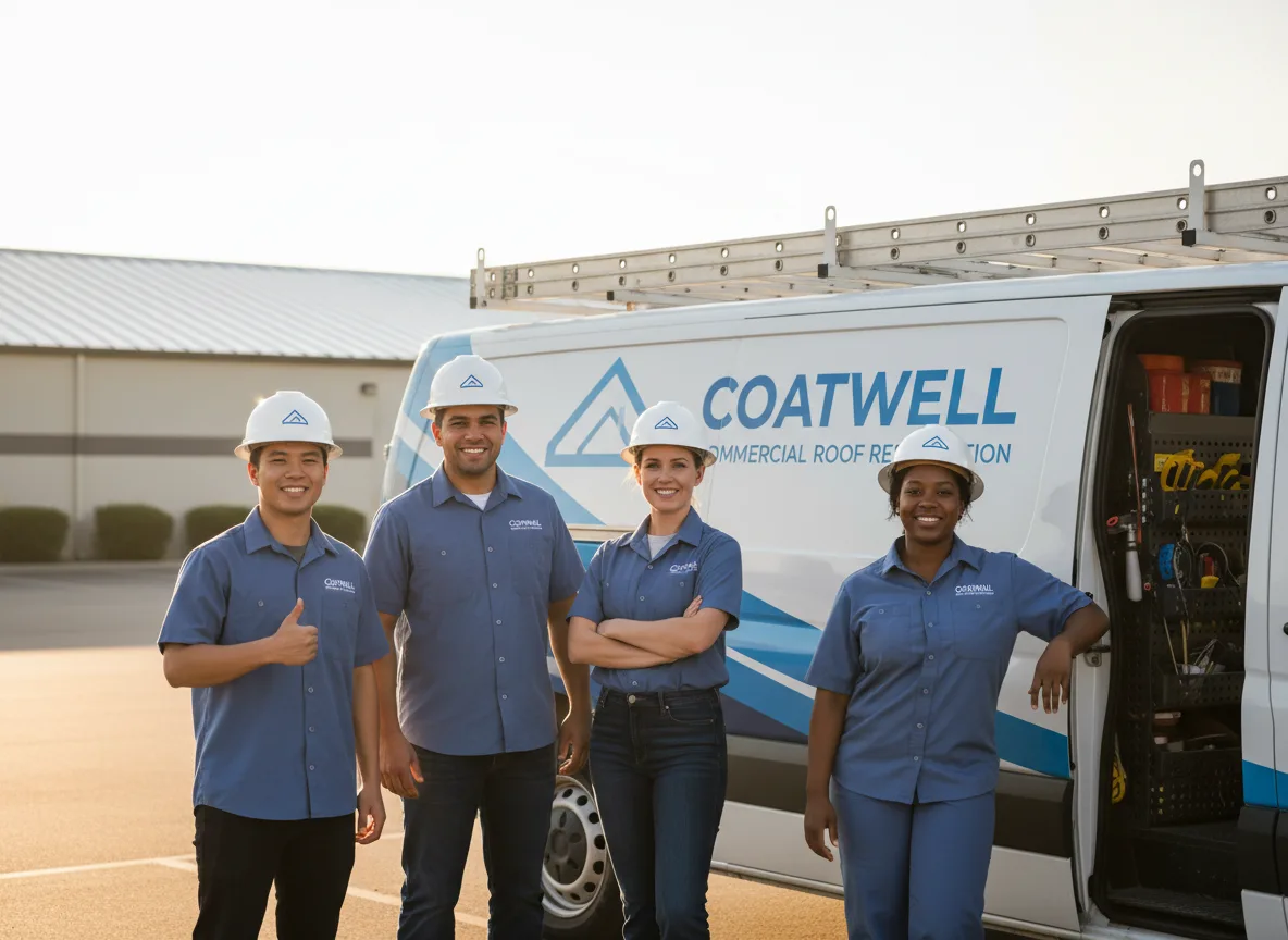 Commercial roof coating company in Milan, OH